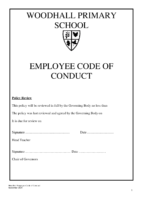 Employee Code of conduct