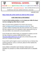 Is My Child too Ill for School? A guide for parents/carers