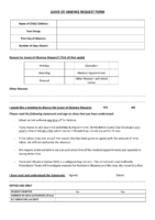 Woodhall Leave of Absence Request Form