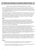 Design and Technology Statement