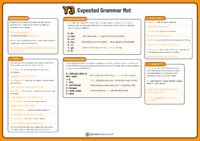 Year 3 Grammar Expectations